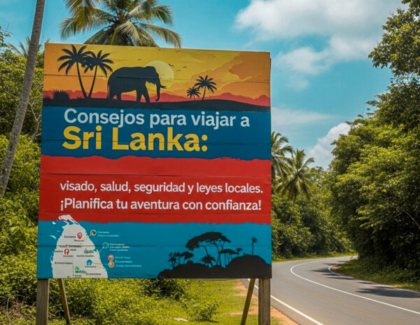 Consejos para viajar a Sri Lanka: visado, salud, seguridad y leyes locales. ¡Planifica tu aventura con confianza!